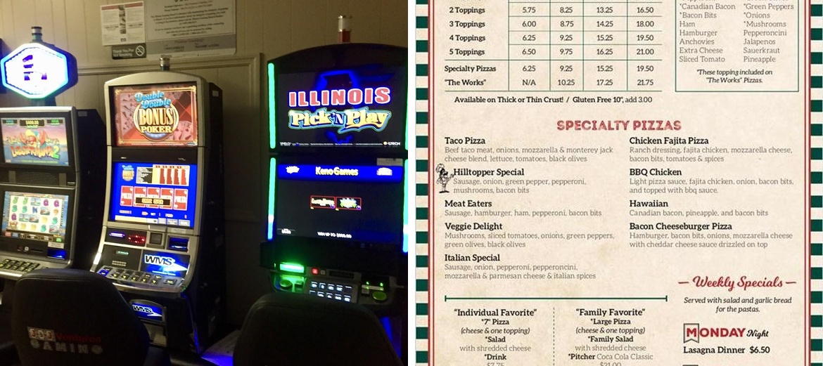 Pizza Man Menu