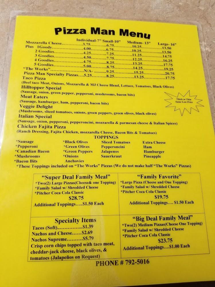Pizza Man Menu image 4